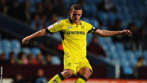 Tranmere Rovers captain James Wallace