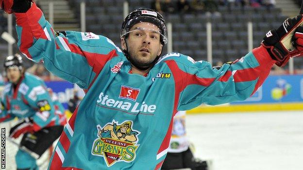 Colin Shields put the Giants into an early lead against Fife Flyers