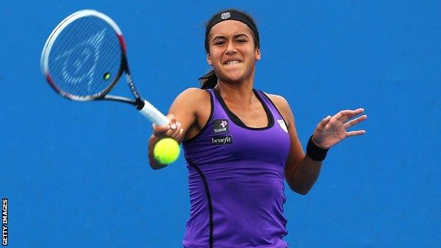 British number one Heather Watson