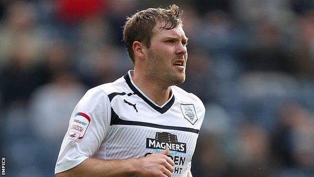 Preston North End full-back Scott Laird