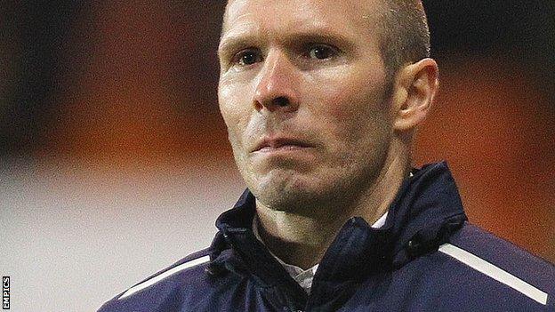 Blackburn Rovers manager Michael Appleton