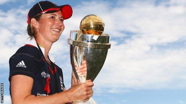 England women's cricket captain Charlotte Edwards