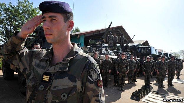 French troops in Mali