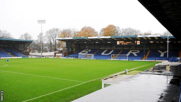 Gigg Lane, home of Bury