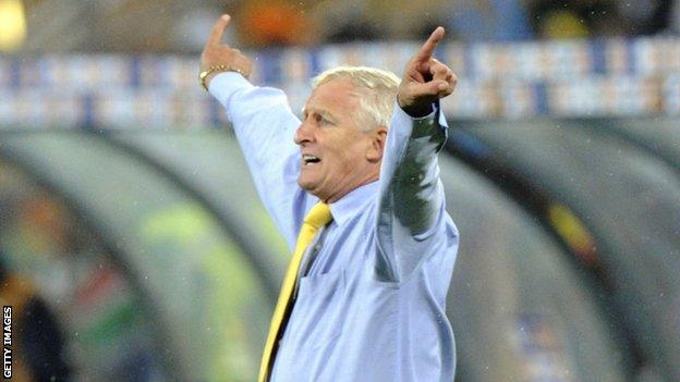 South Africa coach Gordon Igesund