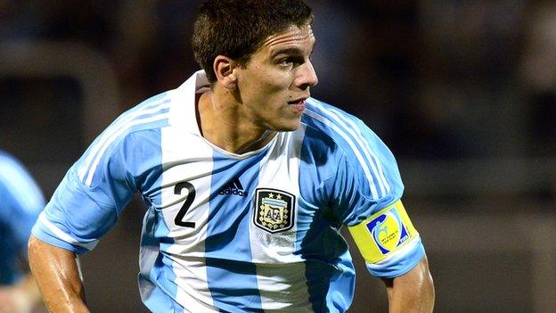 Lisandro Magallan of Argentina