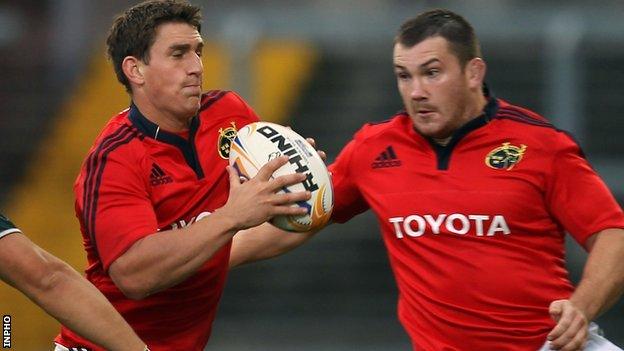 Ian Keatley and Damien Varley