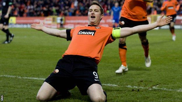 Dundee United's Jon Daly