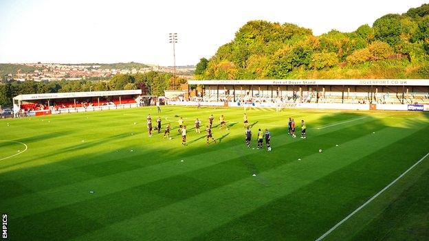 Dover Athletic's Crabble ground