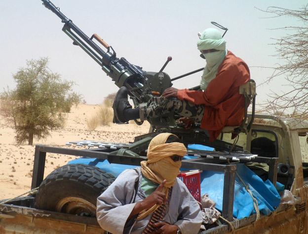 Islamist rebel fighters in northern Mali