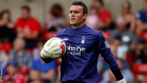 Nottingham Forest and Northern Ireland goalkeeper Lee Camp