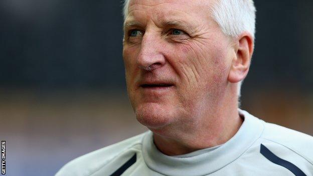 Tranmere Rovers manager Ronnie Moore