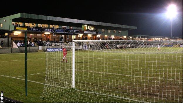 Raymond McEnhill Stadium, home of Salisbury City