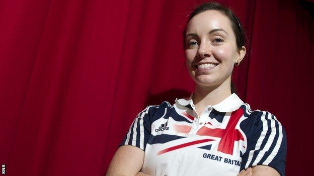 Scottish Paralympian Stef Reid