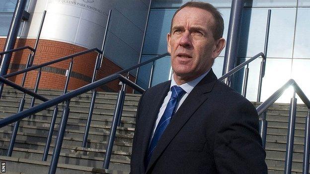 Kilmarnock manager Kenny Shiels