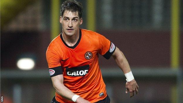 Rudi Skacel joined Dundee United on 26 October