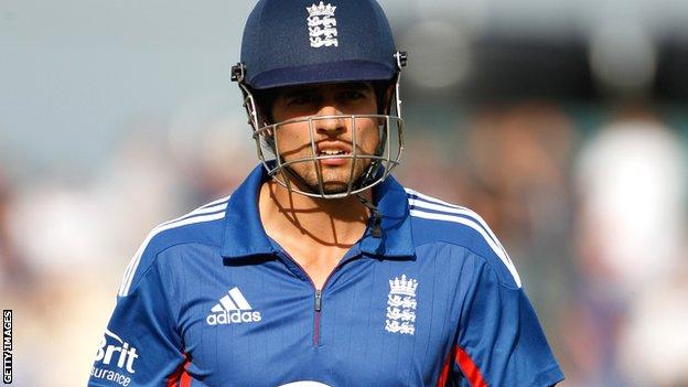 England captain Alastair Cook