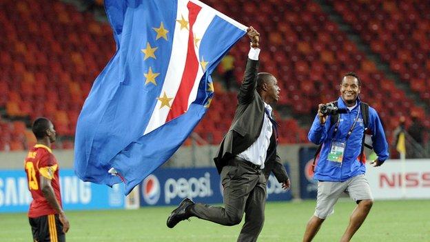 Cape Verde coach Lucio Antunes