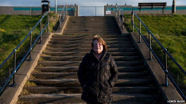 Liz Swann, grew up in The Casino amusement arcade, local councillor