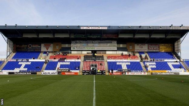 Inverness Caledonian Thistle's Tulloch Caledonian Stadium