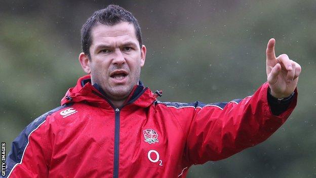 England coach Andy Farrell