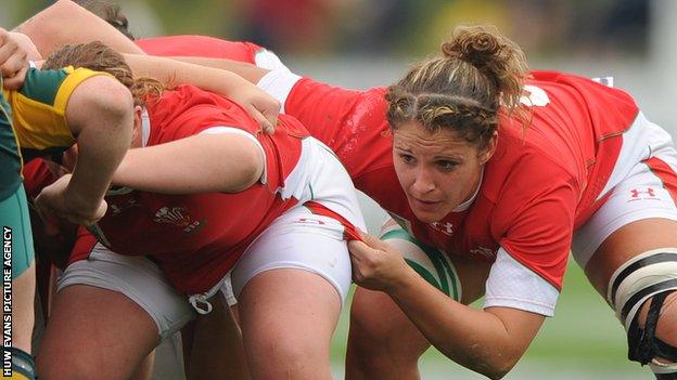 Catrina Nicholas is back in the Wales team