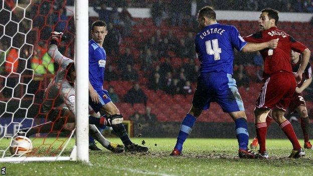 Paul Anderson scores for Bristol City