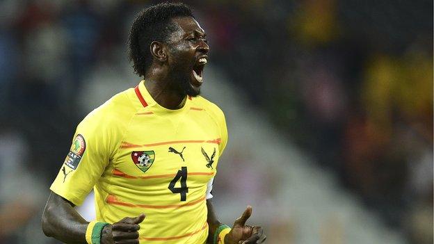 Togo's Emmanuel Adebayor