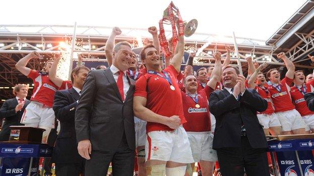 Wales win the 2012 Grand Slam