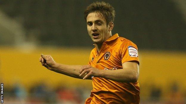 Wolves striker Kevin Doyle