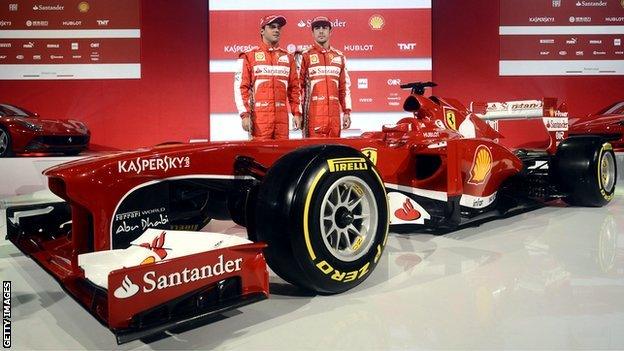 Ferrari F138 car