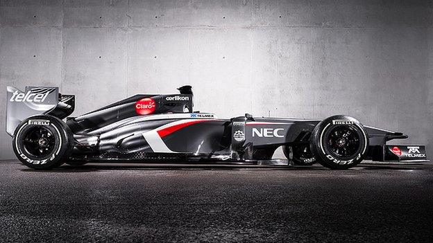 The new Sauber C32