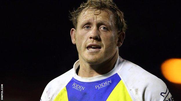 Warrington Wolves forward Ben Westwood