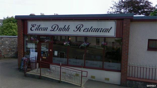 Eilean Dubh Restaurant in Fortrose