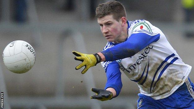 Darren Hughes scored Monaghan's goal at Clones