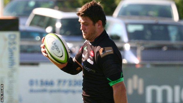 Ben Hilton scored one of Launceston's tries