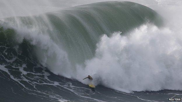 Big wave surfer Garrett McNamara