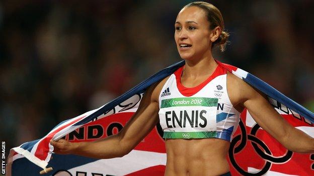 Great Britain's Jessica Ennis