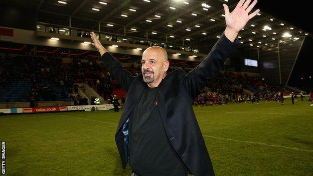 Dr Marwan Koukash, the new owner of Salford City Reds