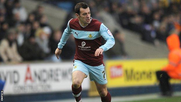 Burnley winger Ross Wallace