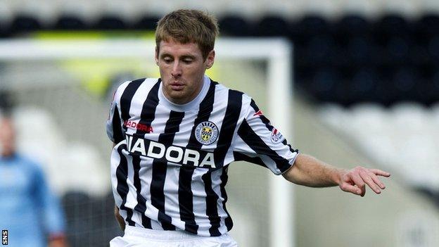 St Mirren defender David van Zanten