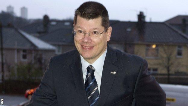 SPL chief executive Neil Doncaster