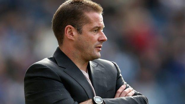 Preston North End manager Graham Westley