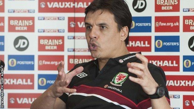 Wales manager Chris Coleman