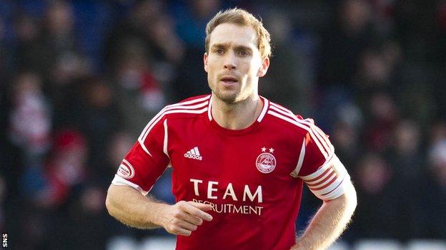 Aberdeen captain Russell Anderson