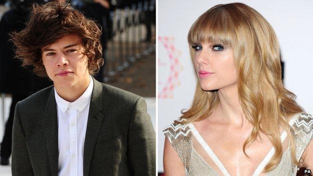 Harry Styles and Taylor Swift