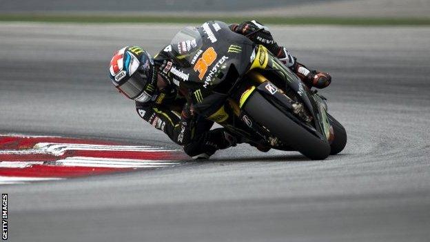 MotoGP rider Bradley Smith