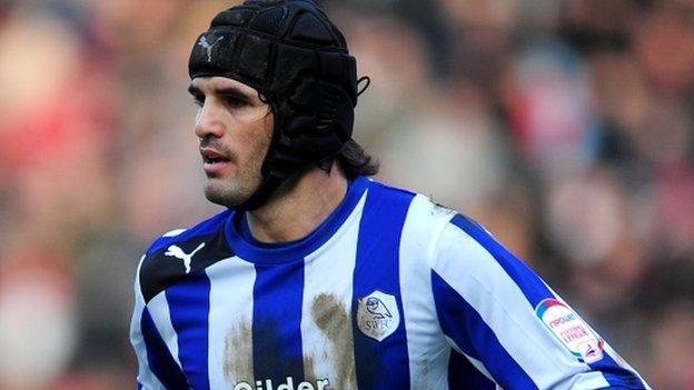 Miguel Llera in action for Sheffield Wednesday