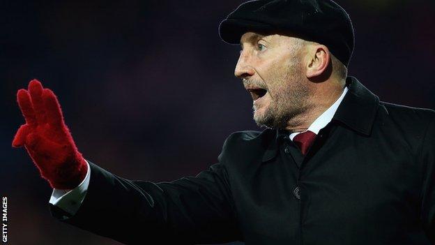 Crystal Palace manager Ian Holloway