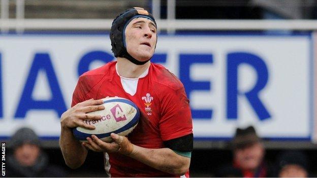 Wales outside-half Sam Davies